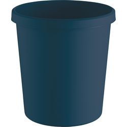 Der Mülleimer erleuchtete das grüne deutsche Blau
