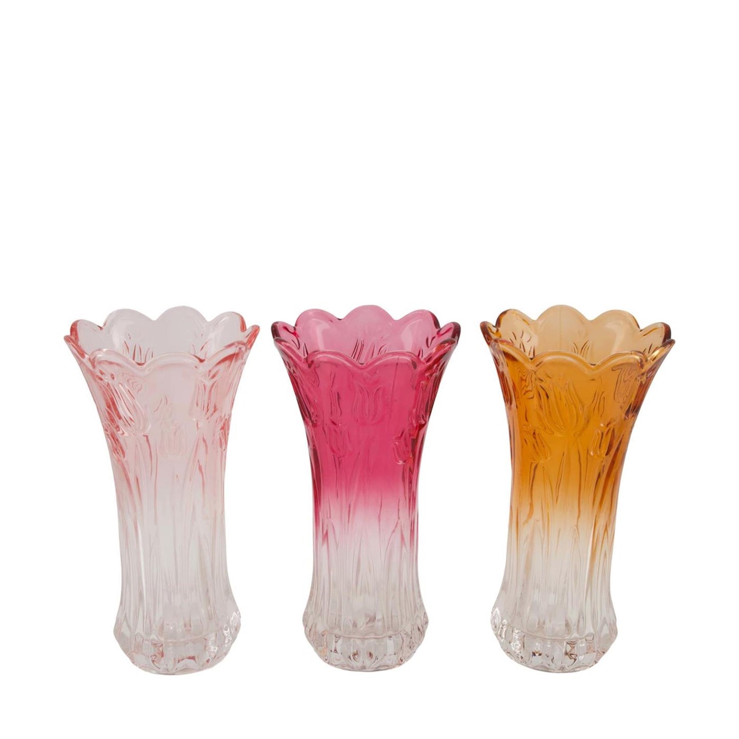 Dijk Natural Collections Vase aus Glas ø13xh23,5cm