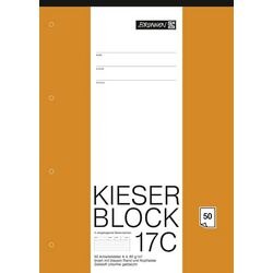 Schreibblock braun A4
