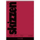 Skizzenblock braun rot