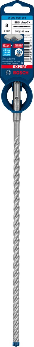 Bosch Expert SDS Plus-7x Bohrhammer 8 x 250 x 315 mm