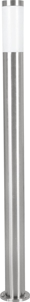Eglo Helsinki Gartenmast – Außenstehleuchte – E27 – 110 cm – Edelstahl