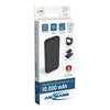 Ansmann Outdoor Powerbank mit Solarpanel, LED-Lampe, 2x USB-A Poort