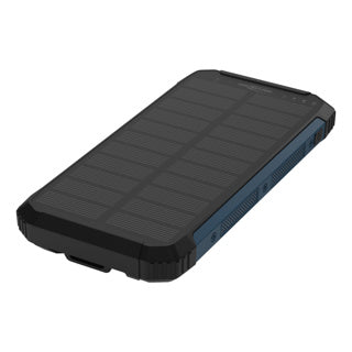 Ansmann Outdoor Powerbank mit Solarpanel, LED-Lampe, 2x USB-A Poort