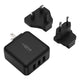 USB Travel Charger 15W mit anspruchsvollen AC Pekkers