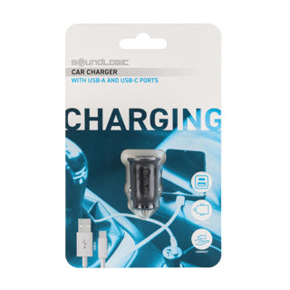 Auto -Ladegerät USB A USB C