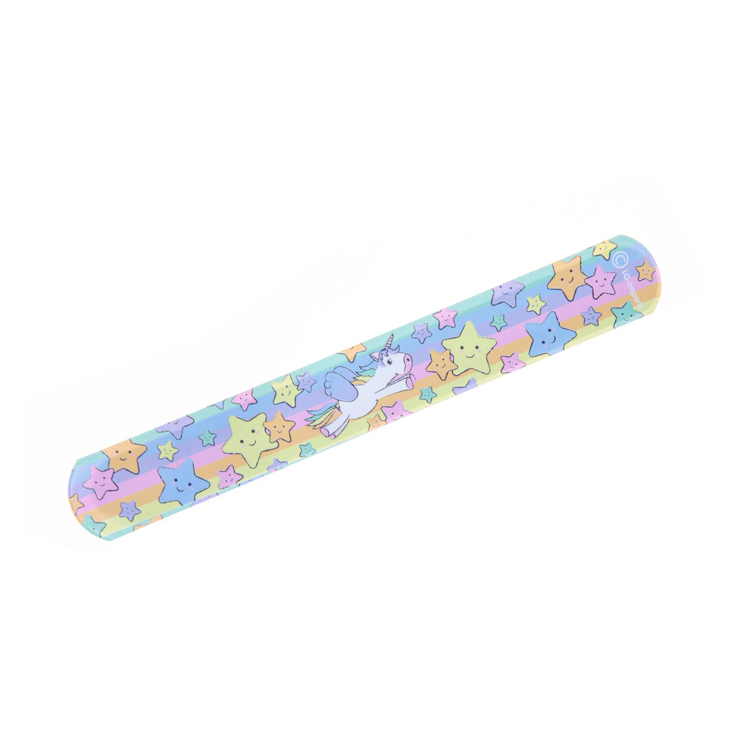 LG-Imports Klapbrarmband Eenhoorn Regenbogen