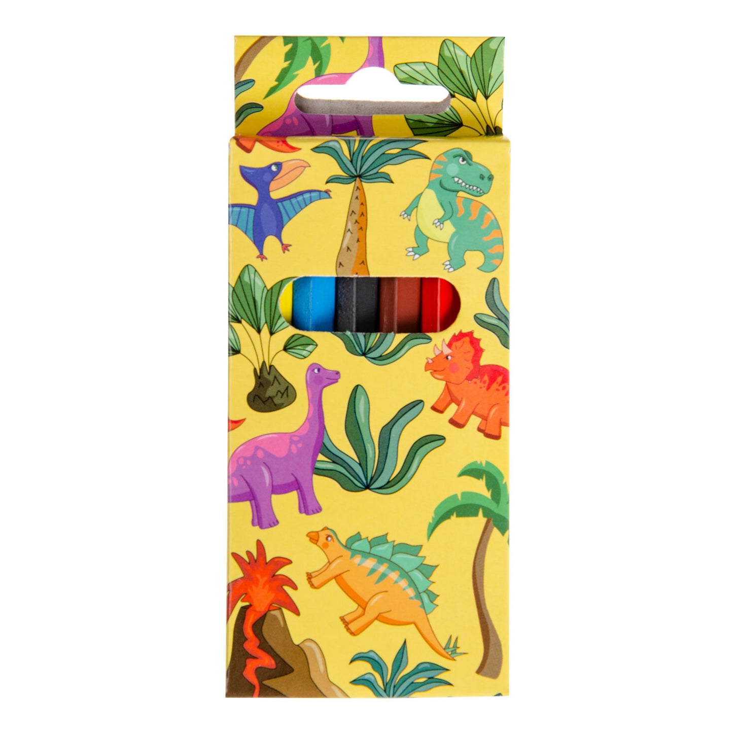 LG Importe farbige Stifte Dino, 6st.