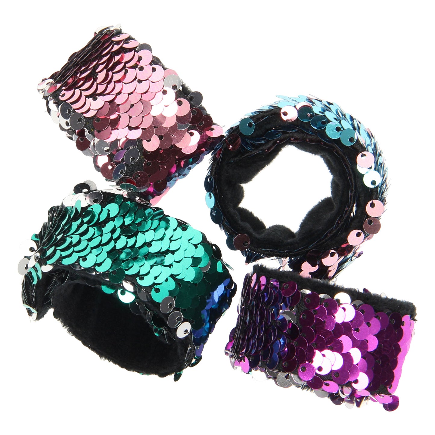 LG-Imports Klapbrarmband mit Pailletten