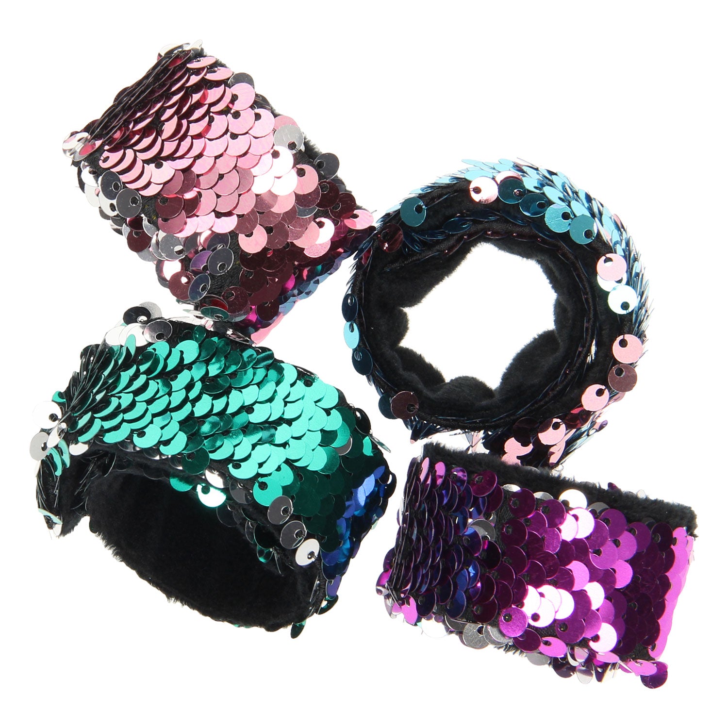 LG-Imports Klapbrarmband mit Pailletten