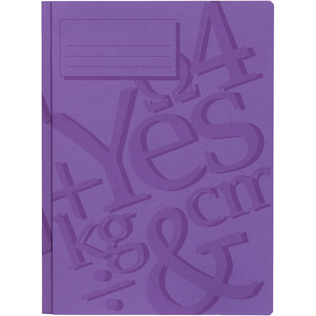Arbeitsbuch, A4, Violet, 100 Stück 1 Box