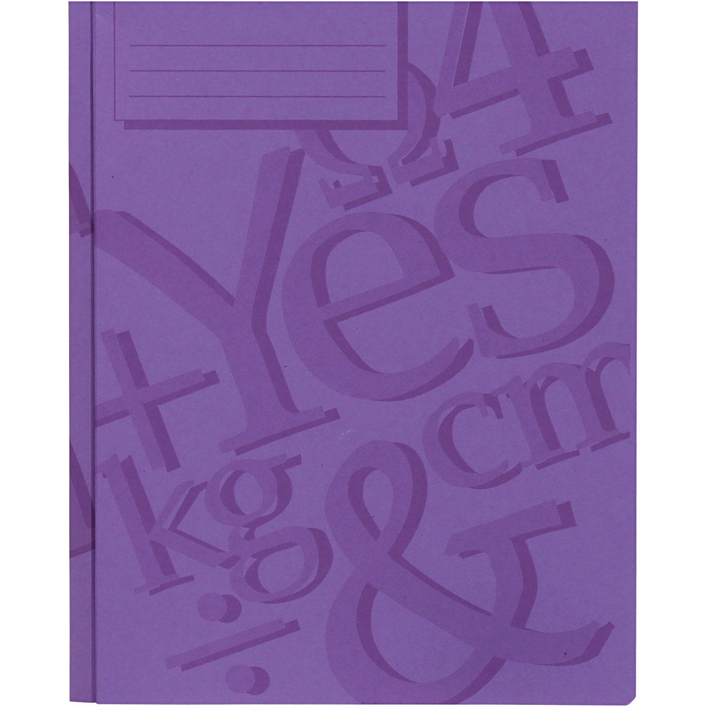 Arbeitsbuch, A4, Violet, 100 Stück 1 Box