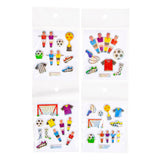 LG-Imports-Aufkleber Fußball glitzern - afbeelding 2