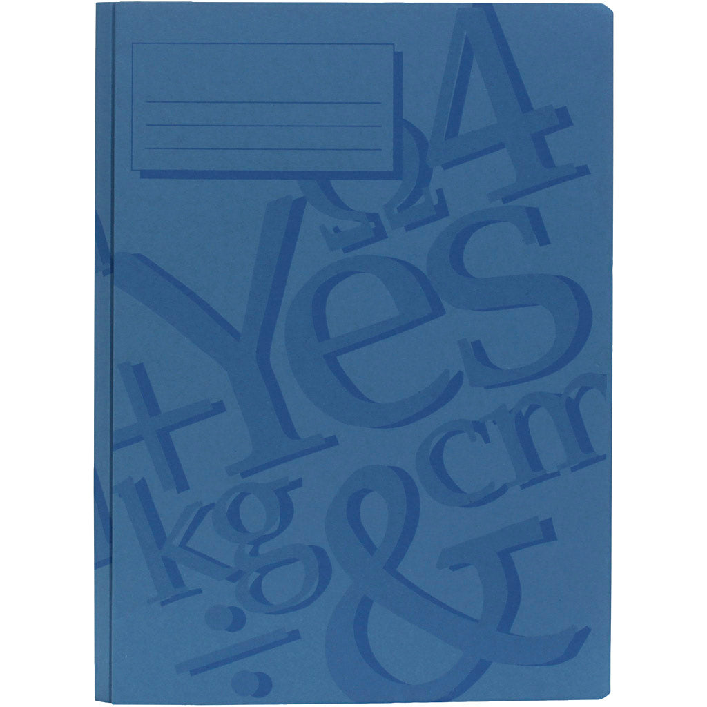 Arbeitsbuch, A4, Blau, 100 Stück 1 Box