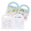 LG-Imports Malbuch mit Aufklebern Einhorn