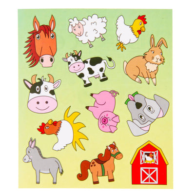 LG-Imports Stickervel Nutztiere