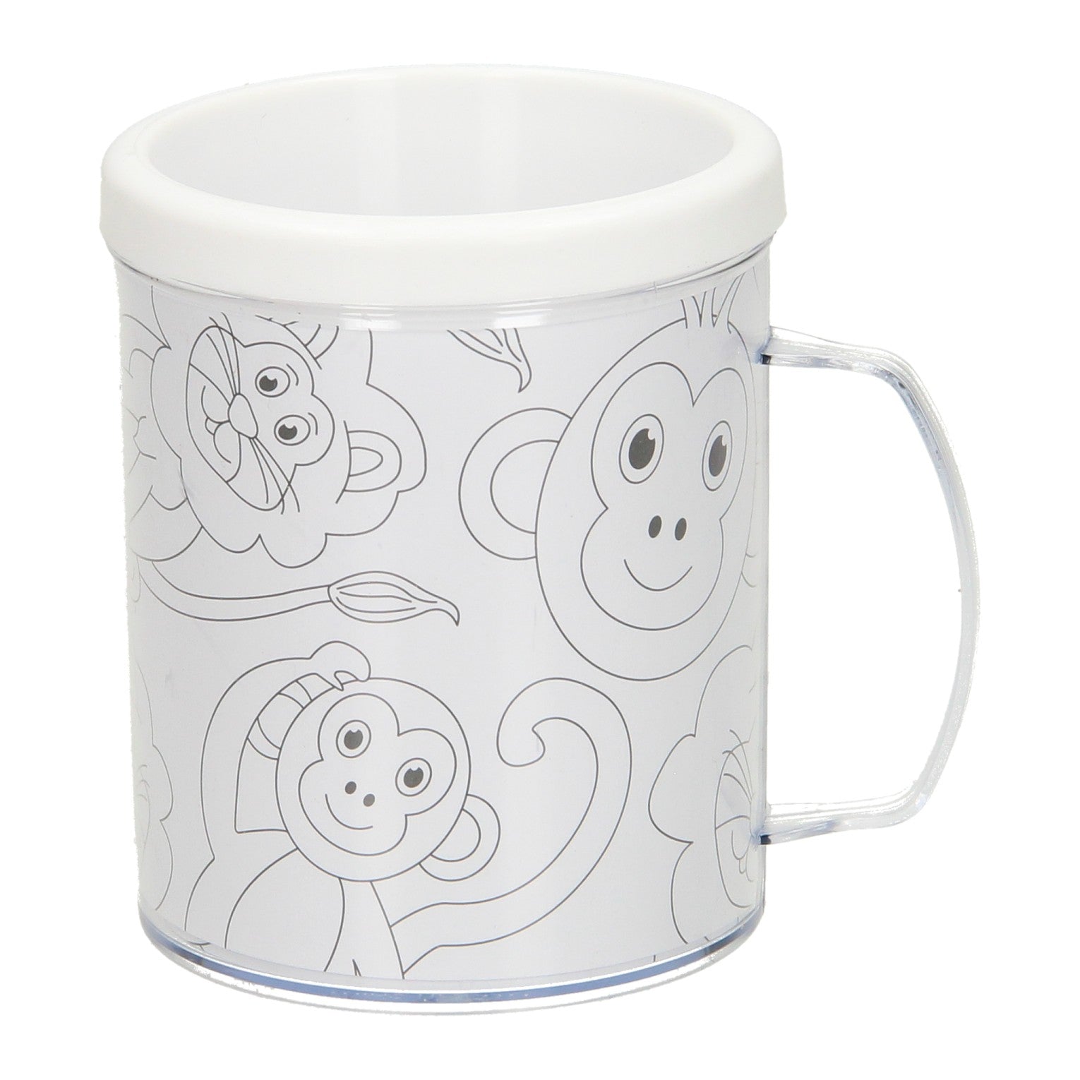 Färbe deine eigene Tasse wilder Tiere