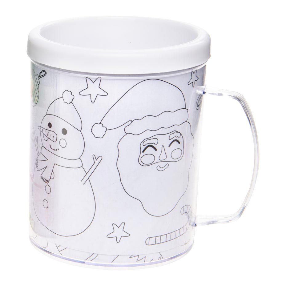 Färben Sie Ihren eigenen Becher Weihnachten