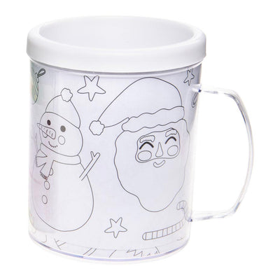 Färben Sie Ihren eigenen Becher Weihnachten