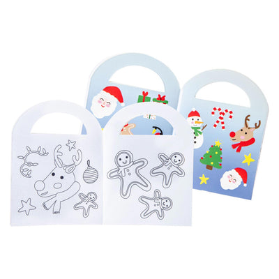 LG-Imports Farbbuch mit Aufklebern Weihnachten