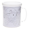 Färbe deinen eigenen Tasse Pirat