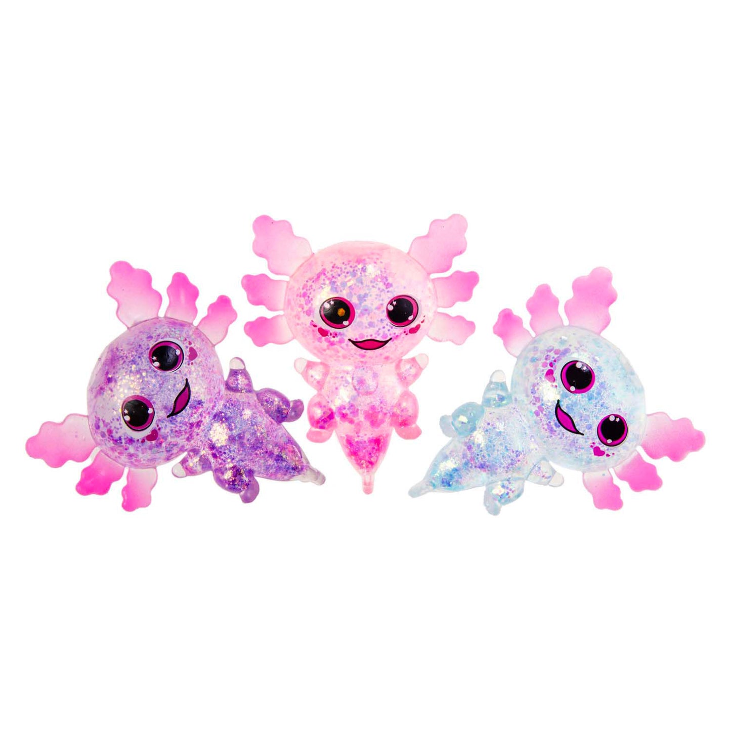 LG Importe Squeeze Dier Axolotl transparent