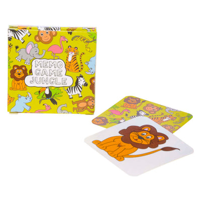 Duckiez Mini-Memospiel Wildere Tiere, 28 Karten