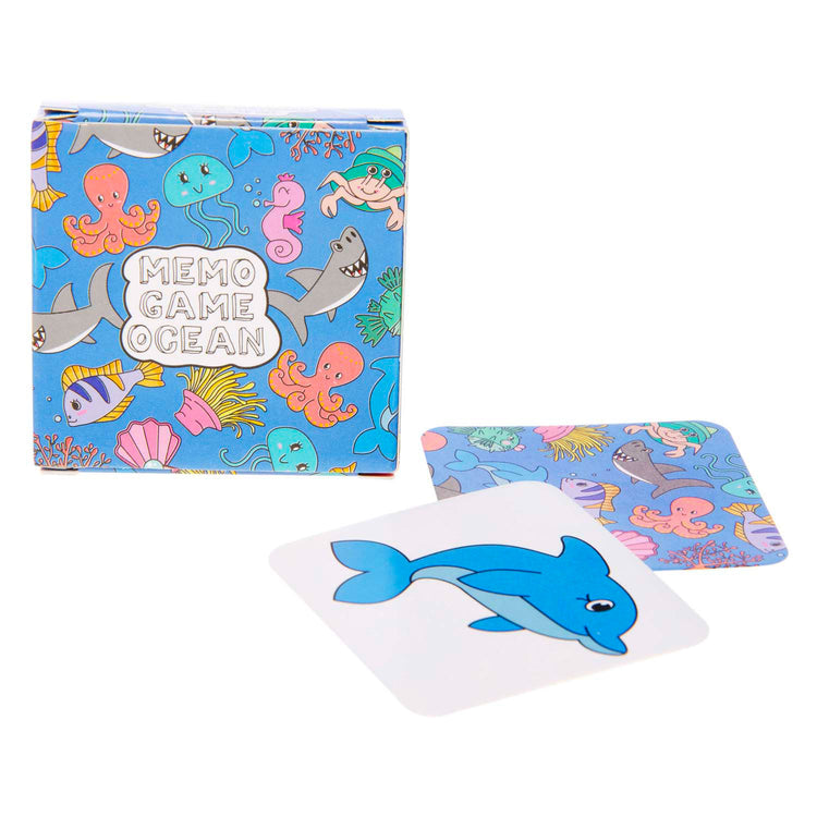 Duckiez Mini Memo Game Marine Animals, 28 Karten