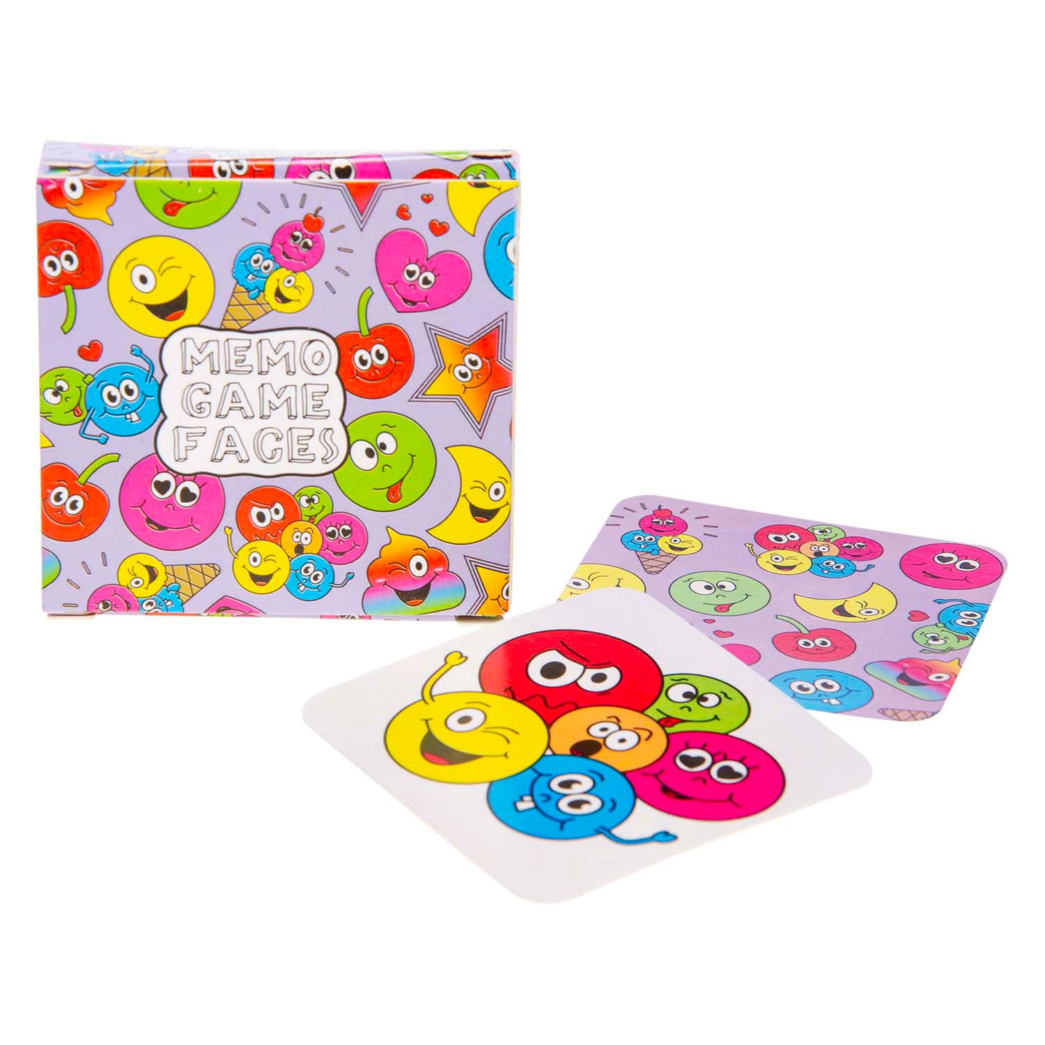 Duckiez Mini Memospel Laughing Face, 28 Karten