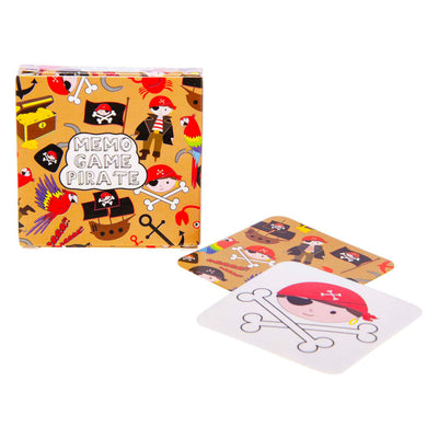 Duckiez Mini -Memospel Piraat, 28 Karten