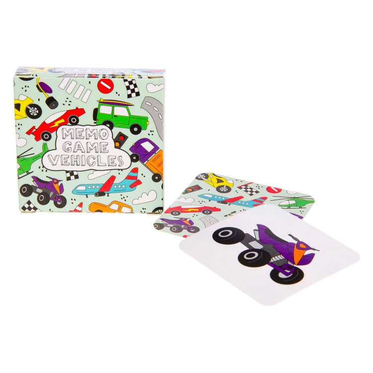 Duckiez Mini -Memospelfahrzeuge, 28 Karten