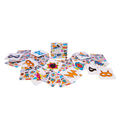 Duckiez Mini -Memospel -Superhelden, 28 Karten