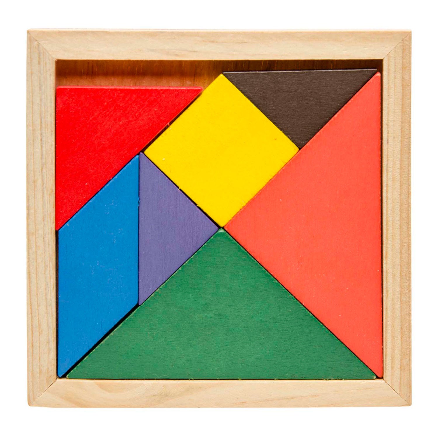 Duckiez Holz Tangram Puzzle, 7st.