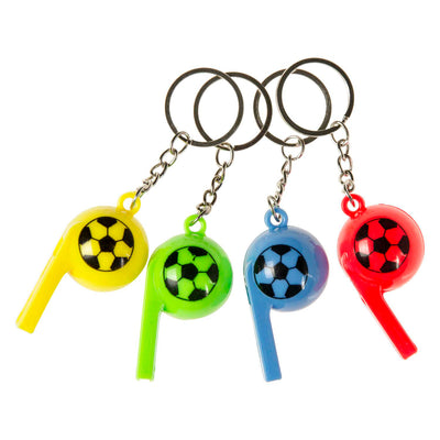 Fußballpfeife am Schlüsselanhänger