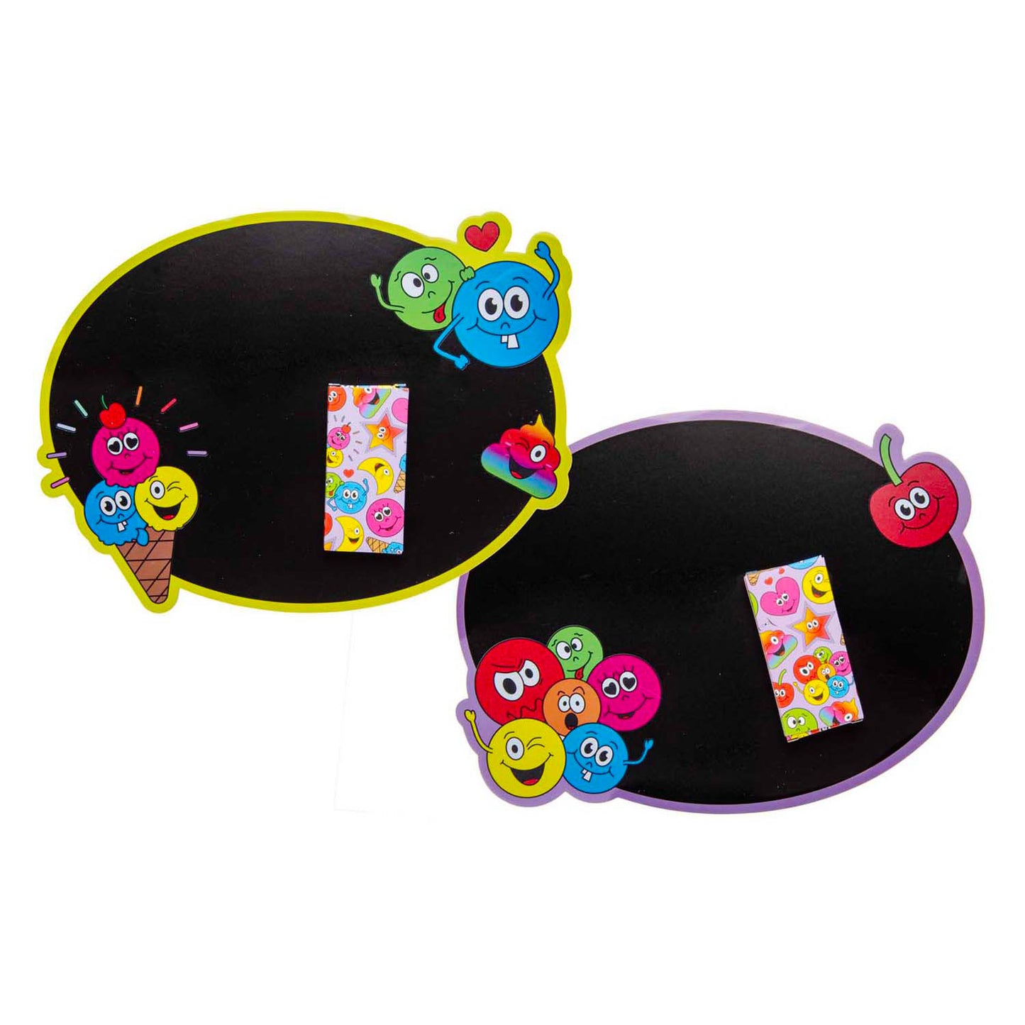 Duckiez-Tafel mit Kreide – Smiley