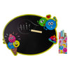 Duckiez-Tafel mit Kreide – Smiley