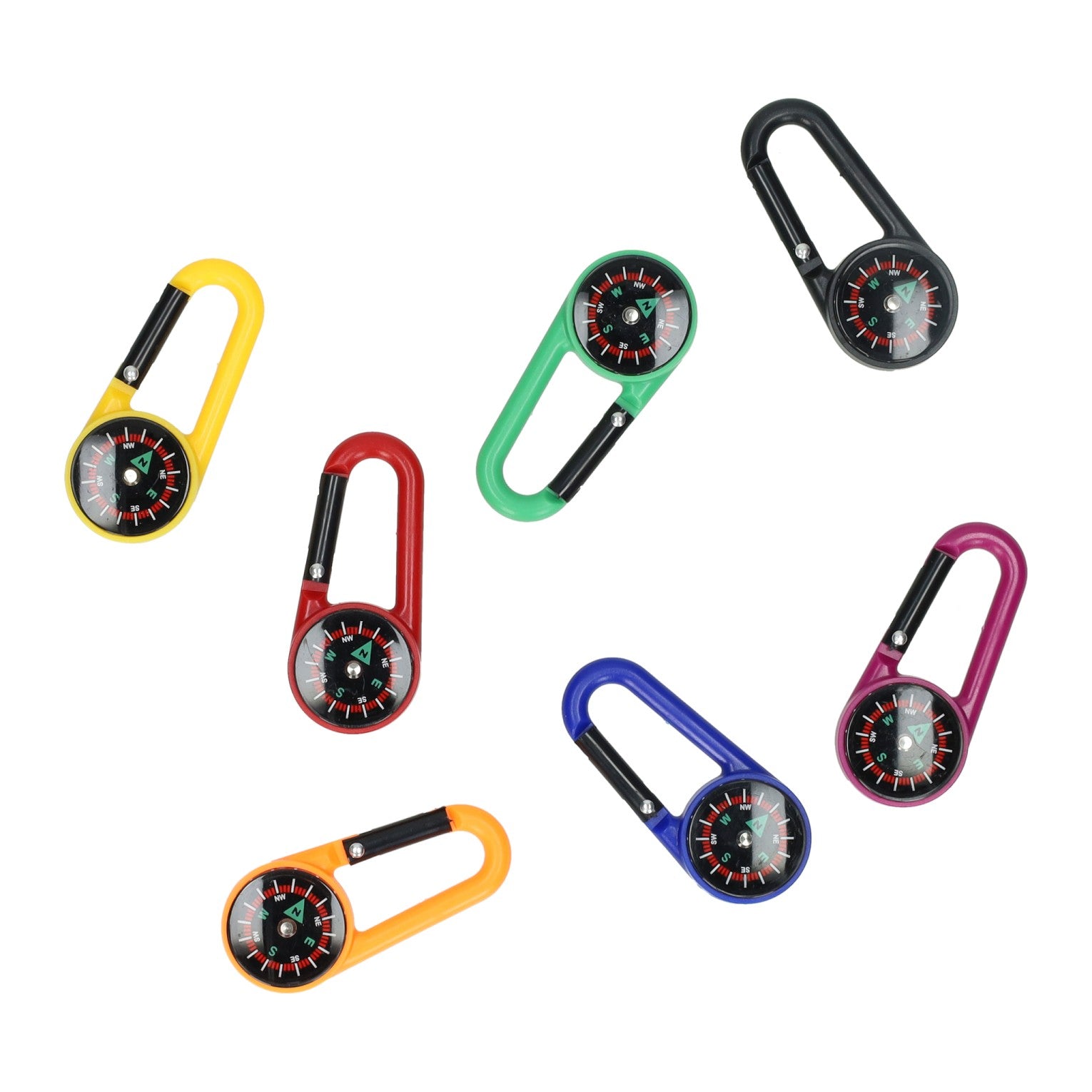Duckiez Schlüsselanhänger-Karabiner mit Kompass