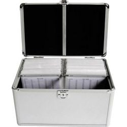 Aufbewahrungskoffer silber, Aluminium