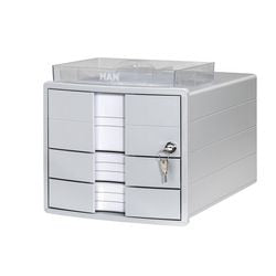Imp Schubladenelement Han Uls hellgrau 3 Schubladen