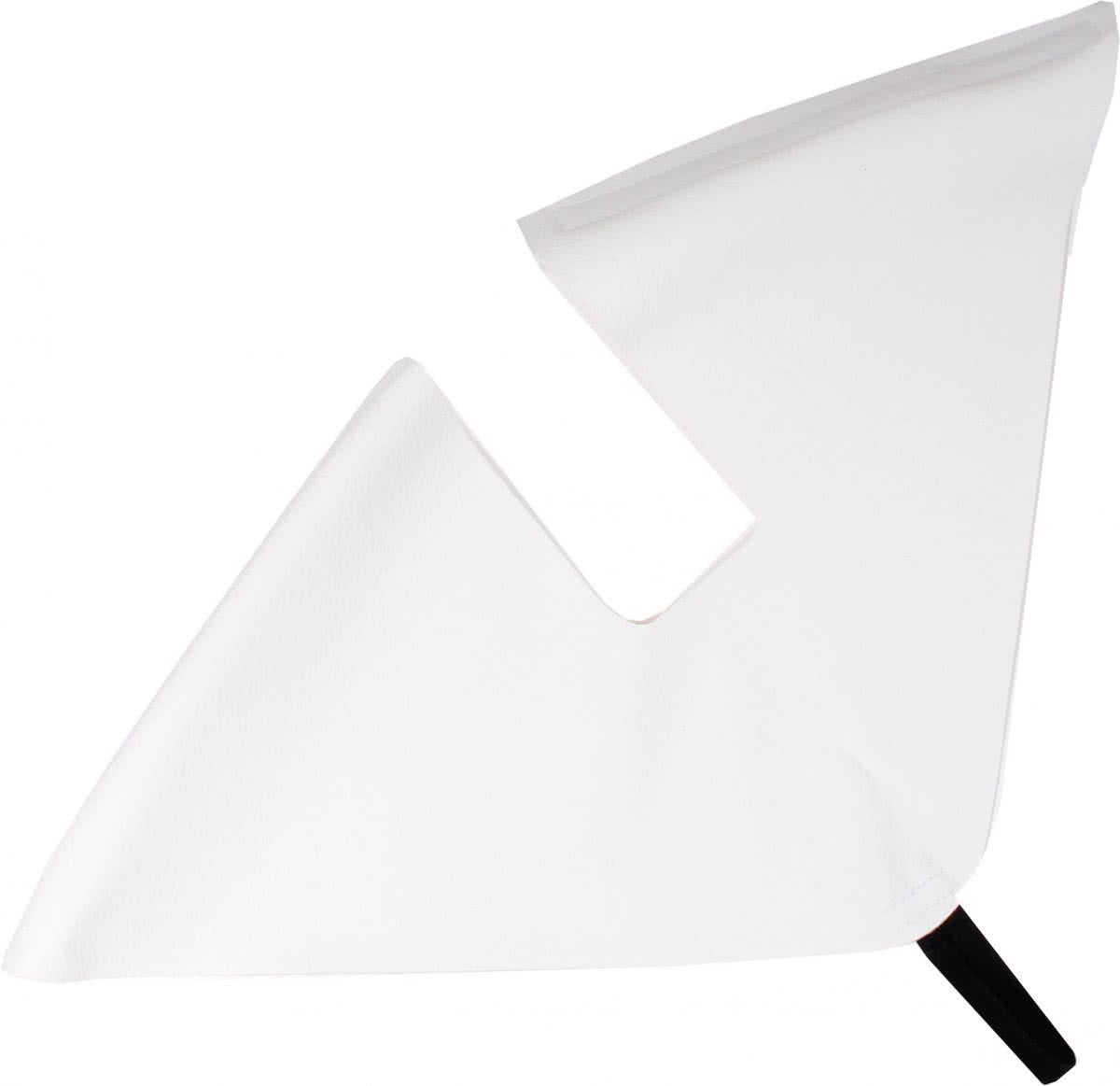 Hesling Jas Conserver 28 5 Manta Leder Look Lackierende weiße Blister