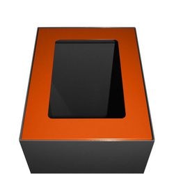 Abfallbehälterdeckel Vepa bins vb 191222 orange 60 l