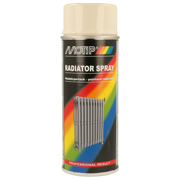 Motip 1052022 – Kühlerlack gebrochenes Weiß, Spraydose 400 ml | 1 Stk