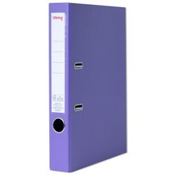 Ordner Viking A4 50 mm Karton, PP (Polypropylen) lila 2-Ring 1 Stück