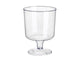 Papstar Rotweingläser 200ml klar PS 10St
