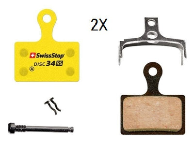 Swissstop 34 RS Shimano Trp Tektro Revers Paar faire Scheibenbremsbeläge