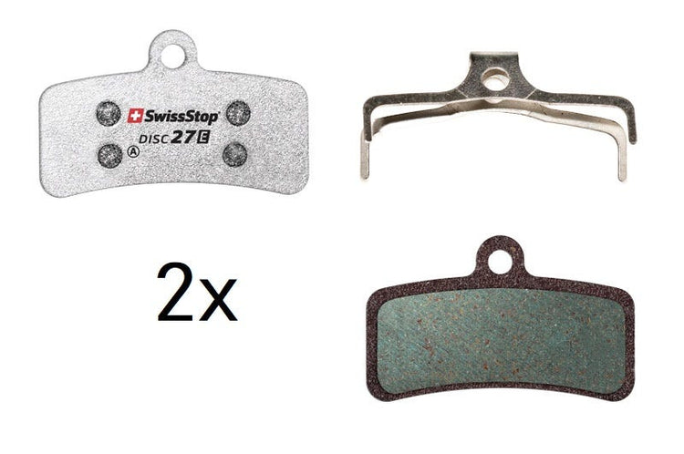 Swissstop 34 E Shimano Trp Tektro Revers Paar faire E-Bike-Scheibenbremsbeläge