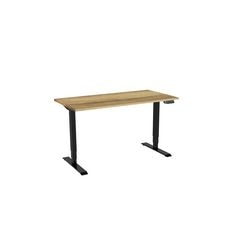 Sitz-Steh-Schreibtisch Euroseats schwarz 800