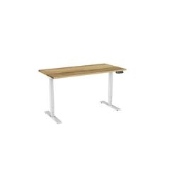 Sitz-Steh-Schreibtisch Euroseats weiß 800