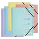 Sortiermappe Exacompta Chromaline Pastell 56170e PP Farbsortiment