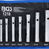 BGS Technic Steckschlüsselsatz SW 6 x 7 - 20 x 22 mm 9-tlg.